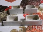 porseleinen eet of drinkbakjes, Ophalen