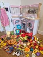 Speelgoedkeuken met veel attributen, Kinderen en Baby's, Ophalen, Gebruikt, Hout, Speelkeuken