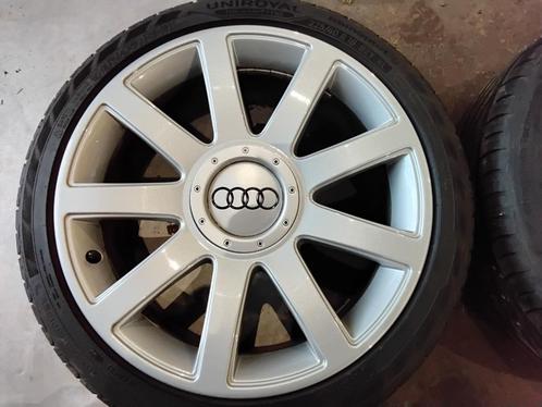 Audi TT S-line velgen met nieuwe banden, Auto-onderdelen, Banden en Velgen, Banden en Velgen, Zomerbanden, 18 inch, 225 mm, Personenwagen