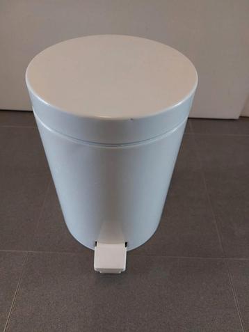 Petite poubelle Brabantia toute blanche.3 litres., Enlèvement, Comme neuf