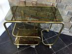 trolley met wielen, Ophalen, Gebruikt, Glas, VINTAGE