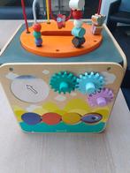 Houten kubus janod, Kinderen en Baby's, Speelgoed | Houten speelgoed, Ophalen, Gebruikt