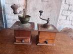 2 Vintage Koffiemolens – Decoratie – Set, Ophalen