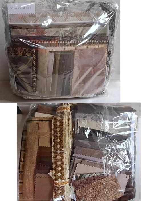 2x Handwerk Hobby Slowstitch Designers stofrest CAMEL- Choco, Hobby en Vrije tijd, Stoffen en Lappen, Katoen, 30 tot 120 cm, Minder dan 30 cm