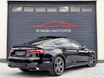 AUDI A5 SPORTBACK 35 TFSI S LINE (150pk) S TR. 2022 76.758km, 4 cilinders, 1984 cc, Zwart, Leder
