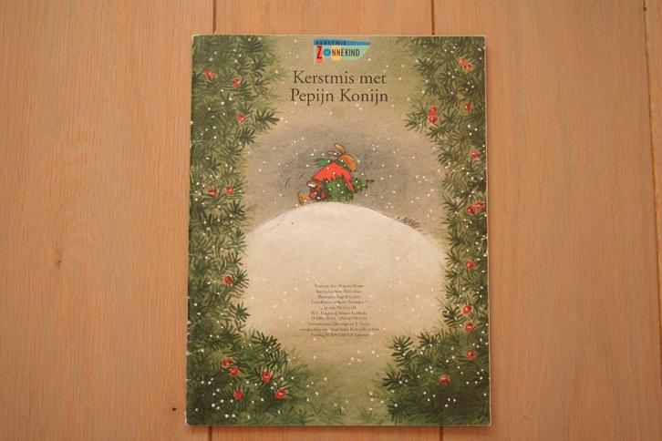 Kerstmis met Pepijn Konijn - Zonnekind - Vintage, Boeken, Kinderboeken | Jeugd | onder 10 jaar, Gelezen, Fictie algemeen, Ophalen of Verzenden