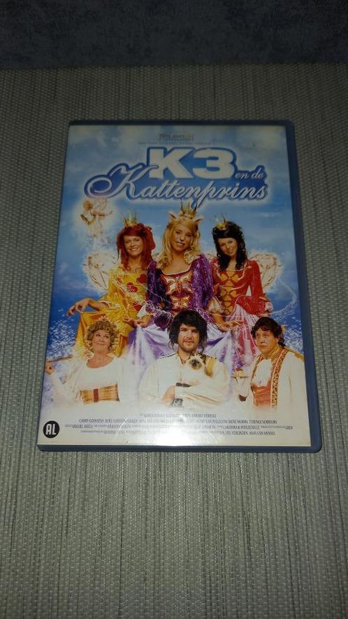 DVD K3 en de Kattenprins, Cd's en Dvd's, Dvd's | Kinderen en Jeugd, Gebruikt, Film, Ophalen of Verzenden