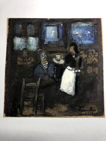 Sylvain Lambré - composition mixte - 1955, Enlèvement ou Envoi