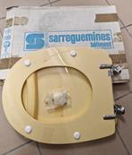 Lunette pour WC, jaune paille, stratifié., Bricolage & Construction, Sanitaire, Enlèvement, Neuf, Toilettes