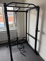 Power rack +accessoires, Sport en Fitness, Fitnessmaterialen, Ophalen, Zo goed als nieuw