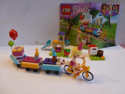 LEGO Friends feesttreintje - 41111, Kinderen en Baby's, Speelgoed | Duplo en Lego, Zo goed als nieuw, Lego, Complete set, Ophalen of Verzenden