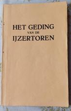 Het Geding van de Ijzertoren 1952, Ophalen of Verzenden, 20e eeuw of later, Gelezen