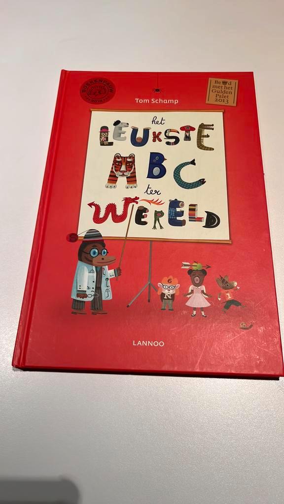 Tom Schamp - Het leukste abc ter wereld, Boeken, Prentenboeken en Plaatjesalbums, Ophalen of Verzenden