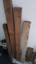 Partij hout overschot verbouwing, Tuin en Terras, Palen, Balken en Planken, Ophalen, Zo goed als nieuw