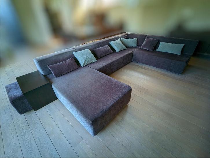 Sofacombinatie, Huis en Inrichting, Zetels | Zetels en Chaises Longues, Gebruikt, Vierpersoons of meer, 300 cm of meer, 150 cm of meer