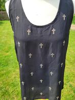 zwarte fantasietop, Kleding | Dames, Topjes, Cache cache, Zwart, Maat 42/44 (L), Ophalen of Verzenden