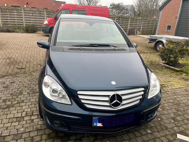 Mercedes B200, Auto's, Mercedes-Benz, Particulier, B-Klasse, Trekhaak, Benzine, Euro 4, 5 deurs, Handgeschakeld, Blauw, Zwart