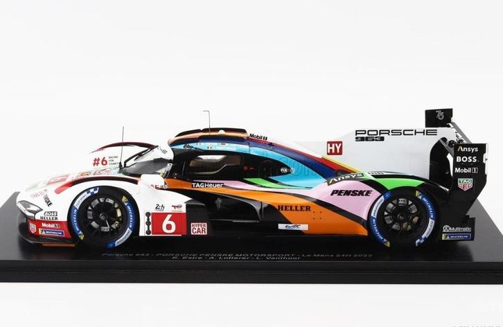 Spark PORSCHE 963 / 24H Le Mans / #6 Vanthoor / Nieuw!, Hobby en Vrije tijd, Modelauto's | 1:43, Nieuw, Auto, Ophalen of Verzenden