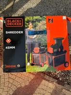 hakselaar Black+Decker 45 mm, Tuin en Terras, Ophalen, Zo goed als nieuw, Black&decker, Met opvangbak