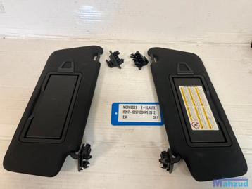 MERCEDES E C207 coupe zwart zonneklep set 2009-2016 beschikbaar voor biedingen