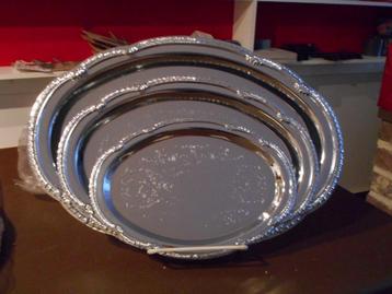 koekeschaal groot 38x27 inox lees tekst! beschikbaar voor biedingen