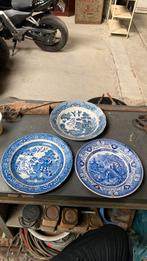 Vieille assiettes deco asie chine Yeddo, Ophalen of Verzenden