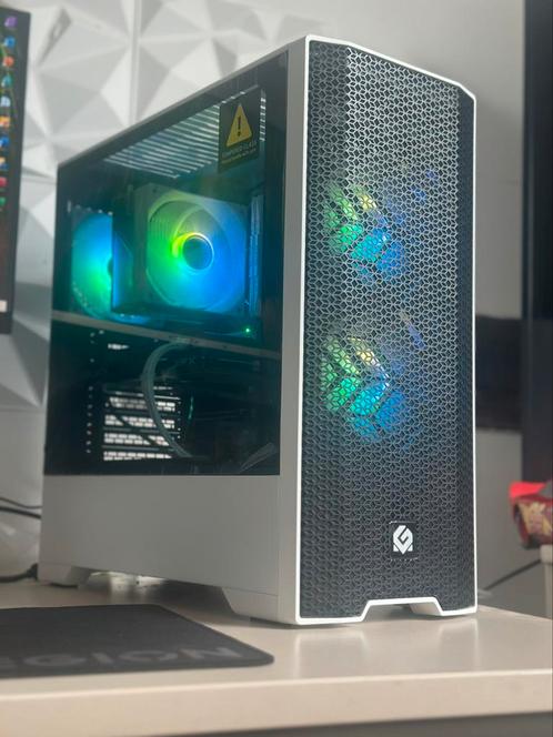 ARGB Gaming Pc | 8600K | RX 6650 XT | Wit | 750GB | Win 11, Computers en Software, Desktop Pc's, Nieuw, 4 Ghz of meer, HDD, SSD