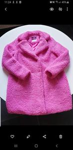 roze bontjas mantel, Kleding | Dames, Jassen | Winter, Roze, Zo goed als nieuw, Ophalen