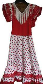 Spaans Flamenco kleedje, Ophalen of Verzenden, Zo goed als nieuw