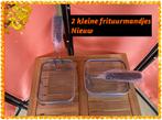 2 kleine frituur mandjes, Minder dan 1 liter, Ophalen of Verzenden, Nieuw