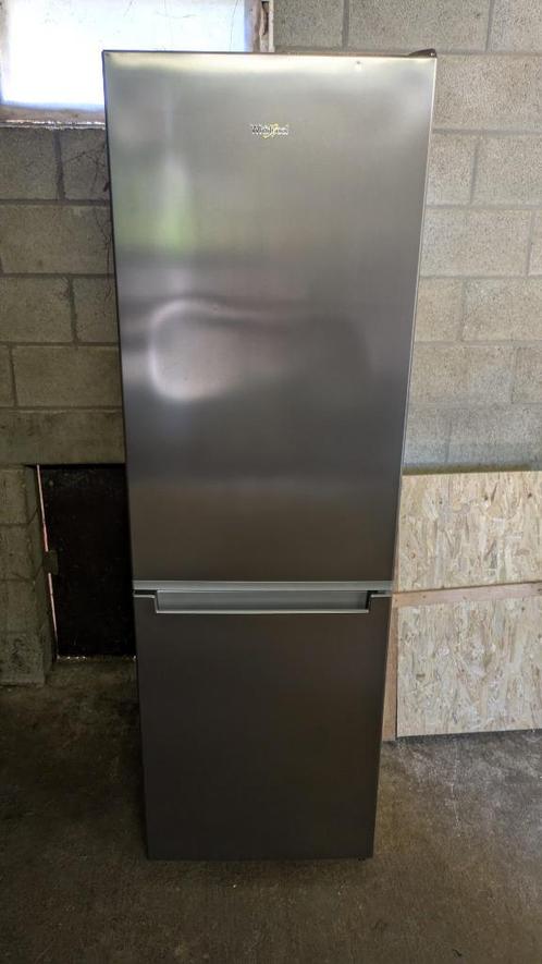 Réfrigérateur combiné Whirlpool W5 811E OX, Elektronische apparatuur, Koelkasten en IJskasten, Zo goed als nieuw, Met vriesvak