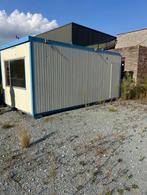 Kantoorcontainer, Ophalen