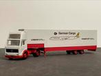 Herpa Mercedes Benz GERMAN CARGO 1/87, Ophalen of Verzenden, Zo goed als nieuw, Bus of Vrachtwagen, Herpa