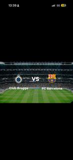 1 ticket barcelona tegen club brugge, Tickets en Kaartjes, Eén persoon