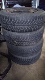 Winterbanden op stalen velg Opel Corsa C, Auto-onderdelen, Banden en Velgen, Ophalen, 14 inch, Gebruikt, Velg(en)