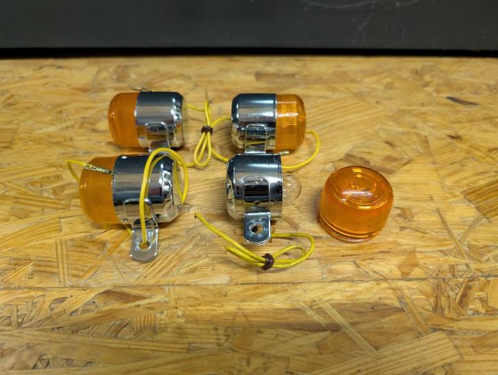 Honda Dax pinkers OT-style, Fietsen en Brommers, Brommeronderdelen | Algemeen, Gebruikt, Overige typen, Ophalen of Verzenden