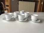 Koffiekopjes met onderbordjes, Keramiek, Nieuw, Ophalen of Verzenden, Overige stijlen