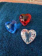 Swarovski 3 gekleurde harten!, Verzamelen, Swarovski, Ophalen of Verzenden, Zo goed als nieuw