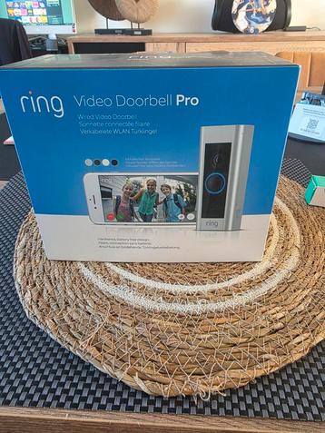 Ring Video Doorbell Pro splinternieuw niet gebruikt!  beschikbaar voor biedingen