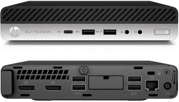 hp elitedesk 705 g4, Computers en Software, Desktop Pc's, Zo goed als nieuw, 3 tot 4 Ghz, SSD, 16 GB, Met monitor, Ophalen