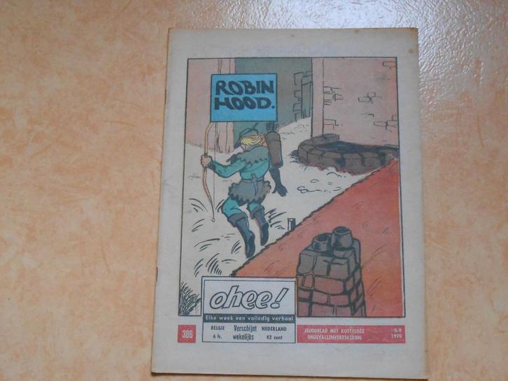 Ohee 386 Robin Hood 1970., Livres, BD, Comme neuf, Une BD, Enlèvement ou Envoi