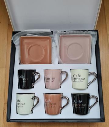 Tasses à expresso., Neuf, Uni, Enlèvement, Porcelaine