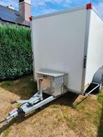 Gesloten aanhangwagen geremd 2000 kg, Auto diversen, Aanhangers en Bagagewagens, Ophalen, Zo goed als nieuw