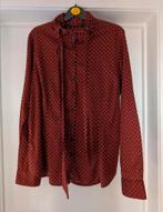 JBC katoenen dames hemd - Wijnrood/Zwart - Maat 44, Kleding | Dames, Blouses en Tunieken, Verzenden, JBC, Maat 42/44 (L), Zo goed als nieuw