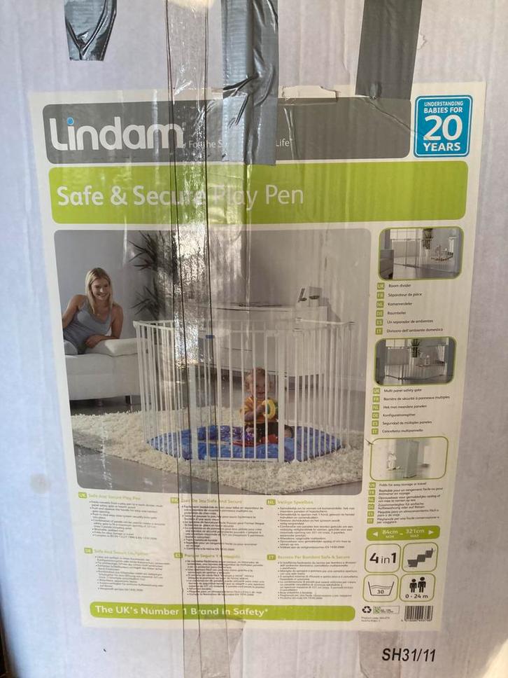 Parc pliable pour enfants LINDAM,, Enfants & Bébés, Parcs, Autres formes, Enlèvement