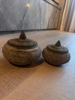 Set van 2 prachtige antieke potjes, Enlèvement, Neuf