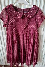 H&M, jurkje, maat 128, plissé onderaan, volledig voering,, Robe ou Jupe, Enlèvement ou Envoi, H&M, Comme neuf