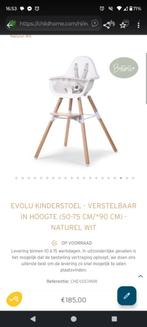 Evolu 2 Eetstoel childwood meegroei incl 2 kussen, Kinderen en Baby's, Kinderstoelen, Ophalen, Zo goed als nieuw, Meegroeistoel