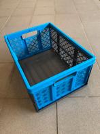 Krat vouwkrat opvouwbaar inklapbaar, Doe-het-zelf en Bouw, Kratten en Dozen, Opvouwbaar, 50 tot 75 cm, Ophalen of Verzenden, Minder dan 40 cm
