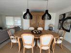 Eiken tafel + console, Ophalen